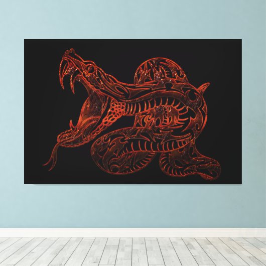 Cobra Leinwanddruck (Insitu (Holzboden))