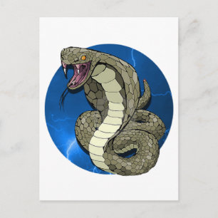 Cobra Lightning Postkarte