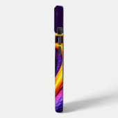 Cobra-Schlange mit lebhaften orangefarbenen und li Case-Mate iPhone Hülle (Rückseite / Links)