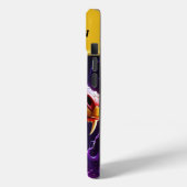 Cobra-Schlange mit lebhafter, roter und gelber Ska Case-Mate iPhone Hülle (Rückseite / Links)