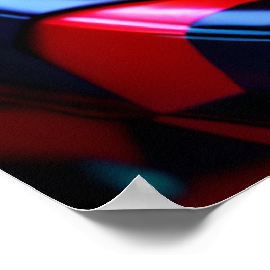 Cobra-Schlange mit limitierten grünen Lippen und r Poster (Ecke)