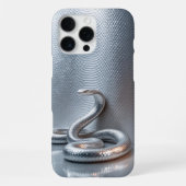 Cobra - Schlangenschild iPhone Hülle (Rückseite)