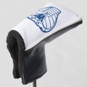 Cobra Snake Blue Animals King venomous Boa Golf Headcover (3/4 Vorderseite)