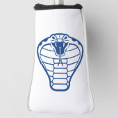 Cobra Snake Blue Animals King venomous Boa Golf Headcover (Rotieren 90)