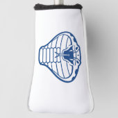 Cobra Snake Blue Illustration Animals King Golf Golf Headcover (Rotieren 90)