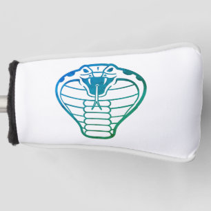 Cobra Snake Green Illustration Animals King Golf Headcover