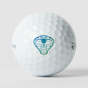 Cobra Snake Green Illustration Boa Reptile Golfball