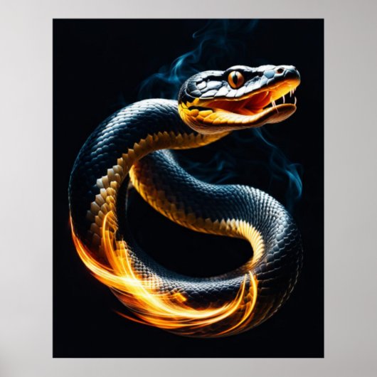 Cobra Snake Poster (Vorne)