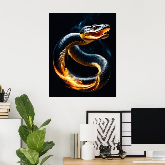 Cobra Snake Poster (Heimbüro)