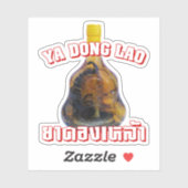 Cobra Snake Vs Scorpion Whiskey ... Yadong Lao Aufkleber (Blatt)