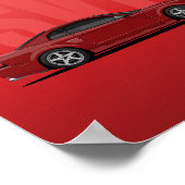 Cobra SVT Redfire Muscle Poster (Ecke)