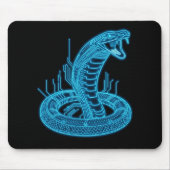„Cobra – Symbol der Macht und Wachsamkeit“ Mousepad (Vorne)