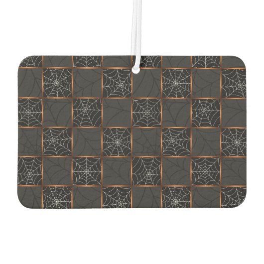 Cobweb Checkerboard Autolufterfrischer (Rückseite)