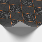 Cobweb Checkerboard Geschenkpapier (Ecke)