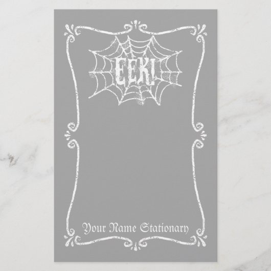 Cobweb EEK Briefpapier (Vorderseite)