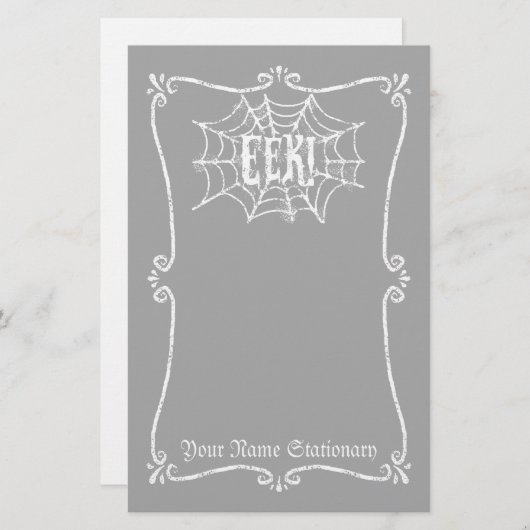 Cobweb EEK Briefpapier (Vorne/Hinten)