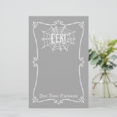 Cobweb EEK Briefpapier (Stehend Vorderseite)