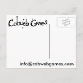 Cobweb Games Postcard Postkarte (Rückseite)
