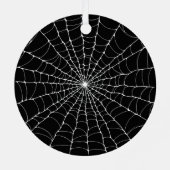 Cobweb Goth Ornament Aus Metall (Rückseite)