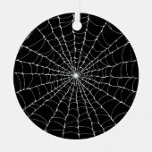 Cobweb Goth Ornament Aus Metall (Vorderseite)