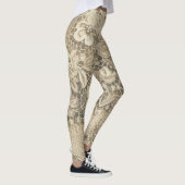 "Cobweb White Vintag Lace" Leggings (Rechts)
