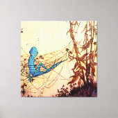 "Cobwebare Fairy Hammocks" von Marjorie Miller Leinwanddruck (Vorderseite)