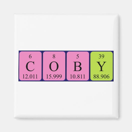 Coby Periodenmagnet Magnet (Vorne)