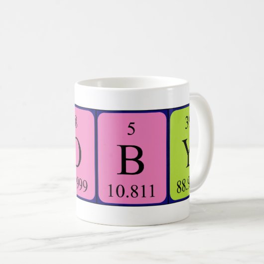 Coby Periodenname Tasse (VorderseiteRechts)