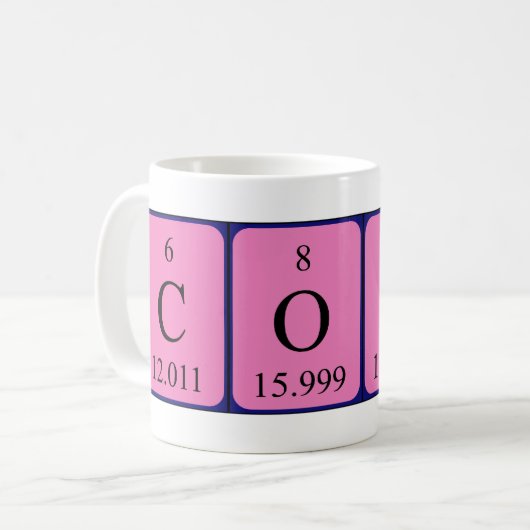 Coby Periodenname Tasse (Vorderseite Links)