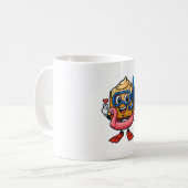 CobyBiscuit – Flamingo Schnorchelausgabe Kaffeetasse (Vorderseite Links)