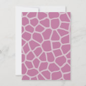 Cocalo Jacana Monkey Babydusche Einladungen (Rückseite)