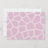 Cocalo Jacana Tier-Babyparty-Einladungen Einladung (Rückseite)