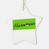 Coccinelle Harmonia zen Keramikornament (Links)