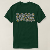 Coccolithophore Print T-Shirt (Design vorne)