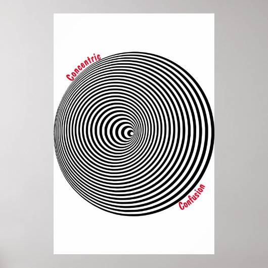 Cocentric Confusion Poster (Vorne)