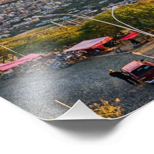 Cochabamba Panoramic Fotodruck (Ecke)