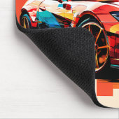 coche deportivo #6 mousepad (Ecke)