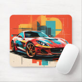coche deportivo #6 mousepad (Mit Mouse)
