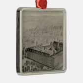 Cocheco Mfg Co Silbernes Ornament (Rechts)