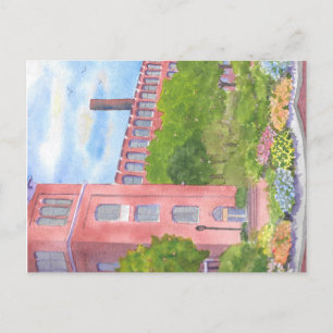 Cocheco Mills Courtyard Dover NH  Postkarte