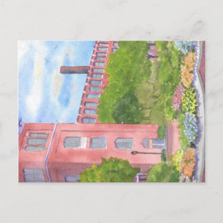 Cocheco Mills Courtyard Dover NH Postkarte