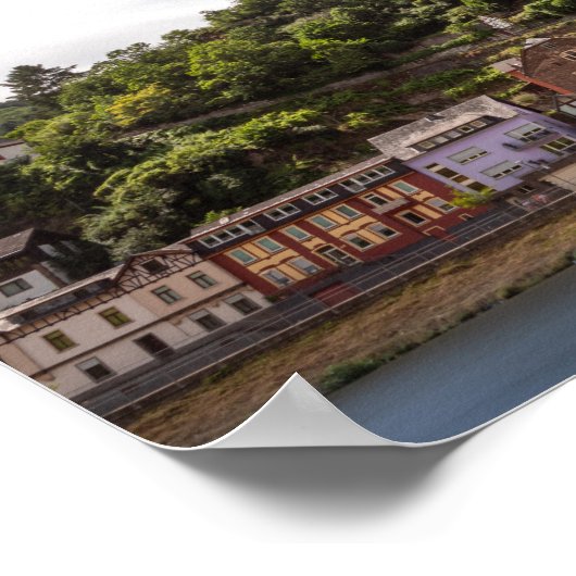 Cochem an der Mosel Poster (Ecke)