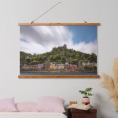 Cochem an der Mosel Wandteppich Mit Holzrahmen (Schlafzimmer)