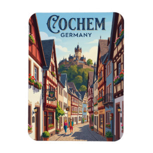 Cochem, Deutschland, Gasse Deutschland Magnet