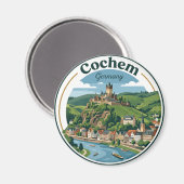 Cochem Deutschland Magnet (Vorderseite/Rückseite)