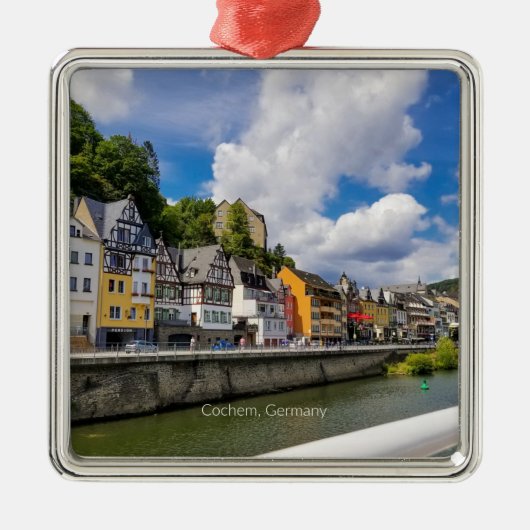 Cochem, Deutschland Ornament Aus Metall (Vorne)