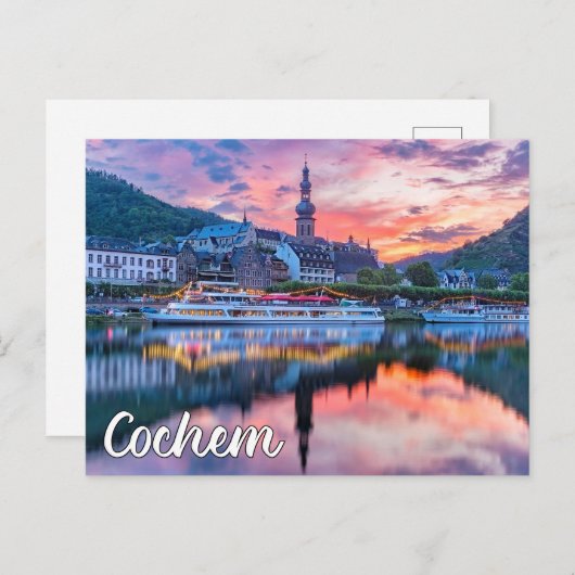 Cochem, Deutschland Postkarte (Vorne/Hinten)