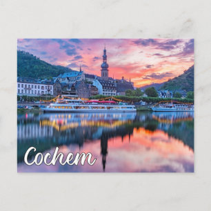 Cochem, Deutschland Postkarte