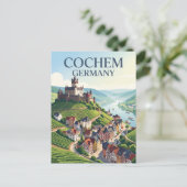 Cochem Deutschland Postkarte (Stehend Vorderseite)