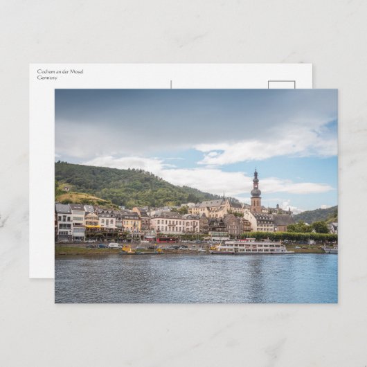 Cochem Deutschland Postkarte (Vorne/Hinten)